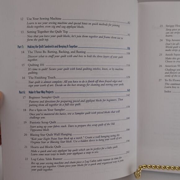 The Complete Idiot's Guide to Quilting Illustrated, Second Edition - paperback - Picture 10 of 14